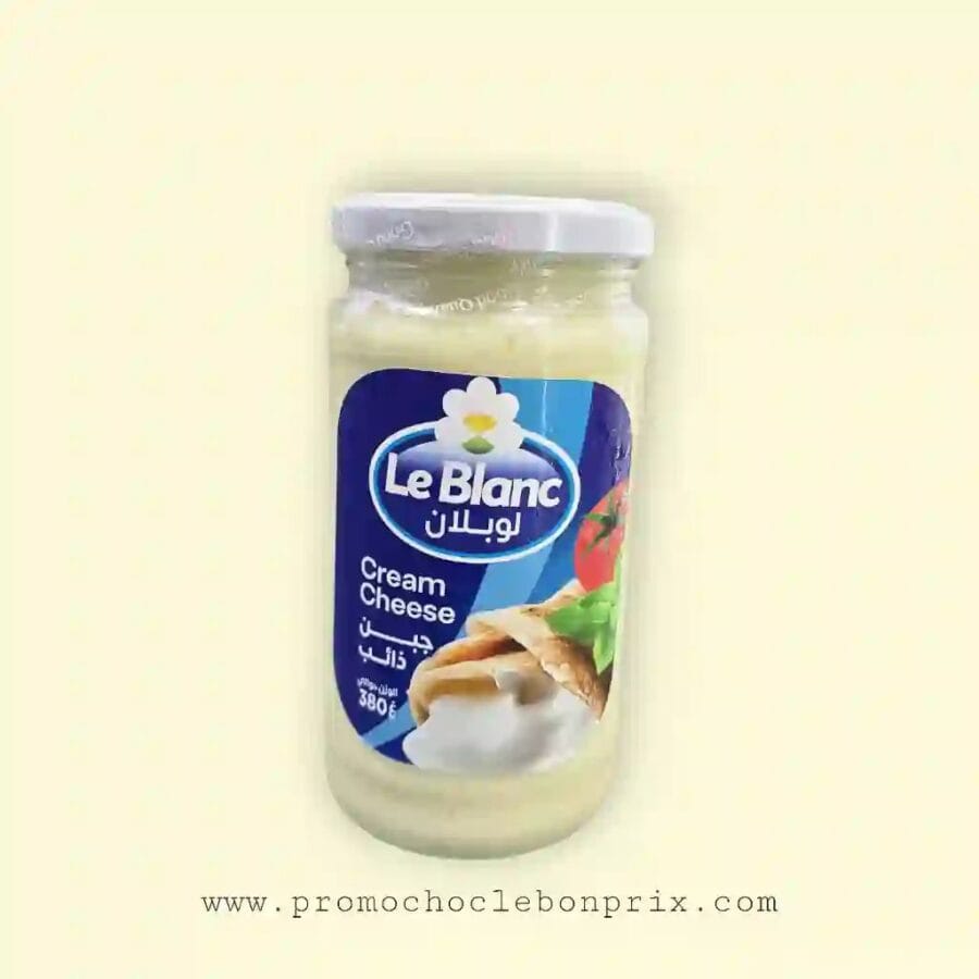 LE BLANC FROMAGE FONDU 380G.