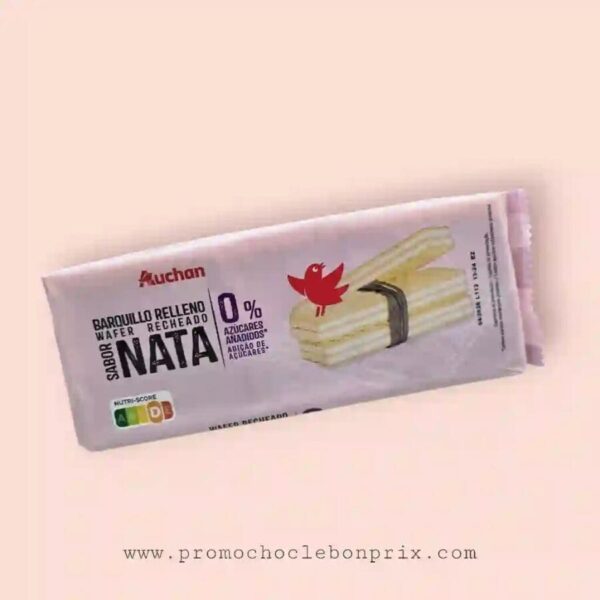 AUCHAN NATA GAUFRETTE SANS SUCRE