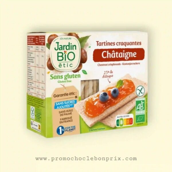 LEA NATURE JARDIN BIO ETIC TARTINES CHÂTAIGNE