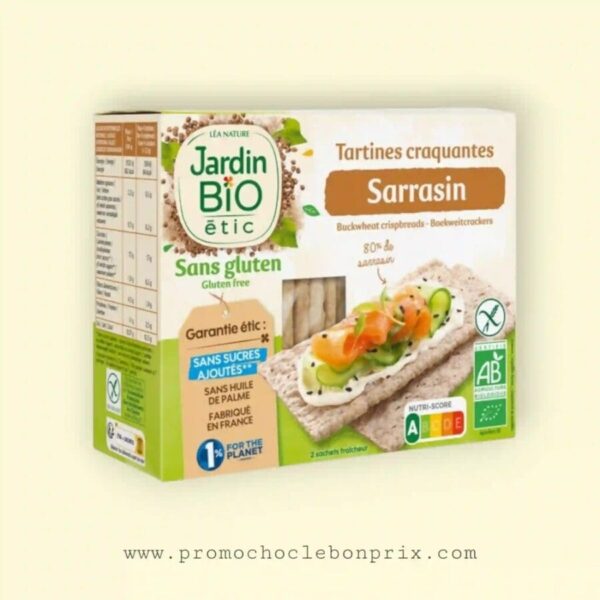 LEA NATURE JARDIN BIO ETIC TARTINES SARRASIN