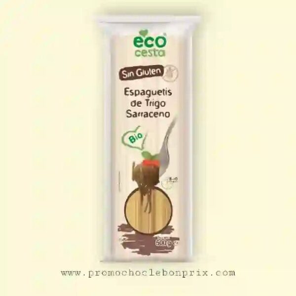ECO CESTA SPAGHETTI SARRASIN 500G BIO