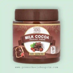 CHOC ZERO PATE A TARTINER KETO CHOCOLAT NOIR 340G
