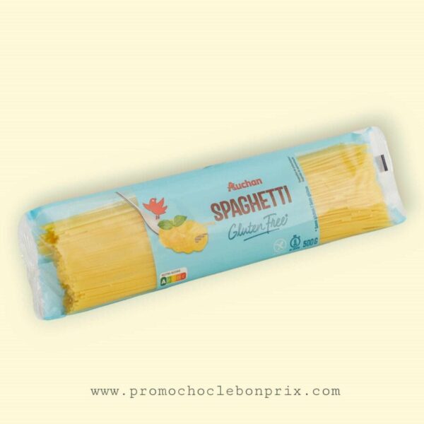 AUCHAN SPAGHETTI SANS GLUTEN 500G