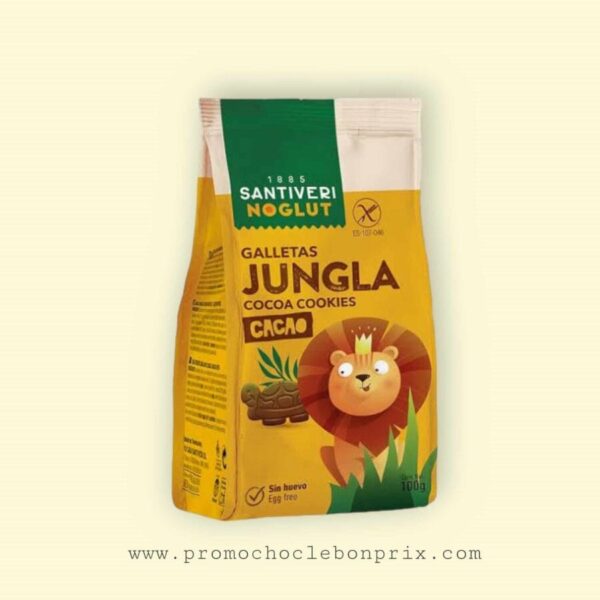 SANTIVERI NO GLUT JUNGLA 100G CACAO