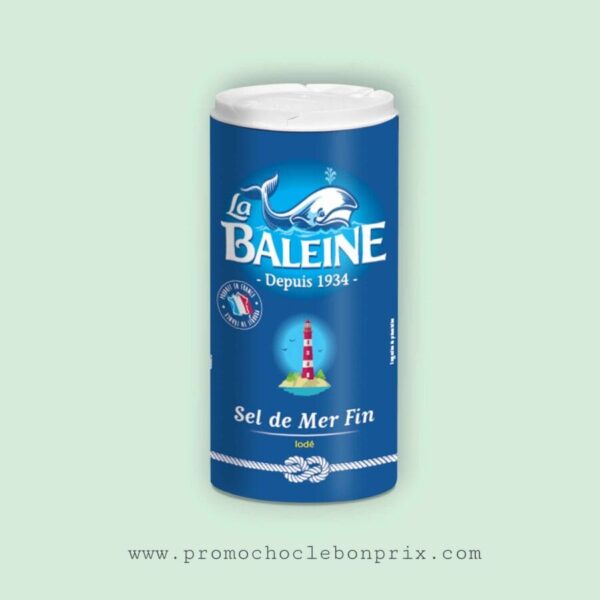 LA BALEINE SEL DE MER 550G FIN