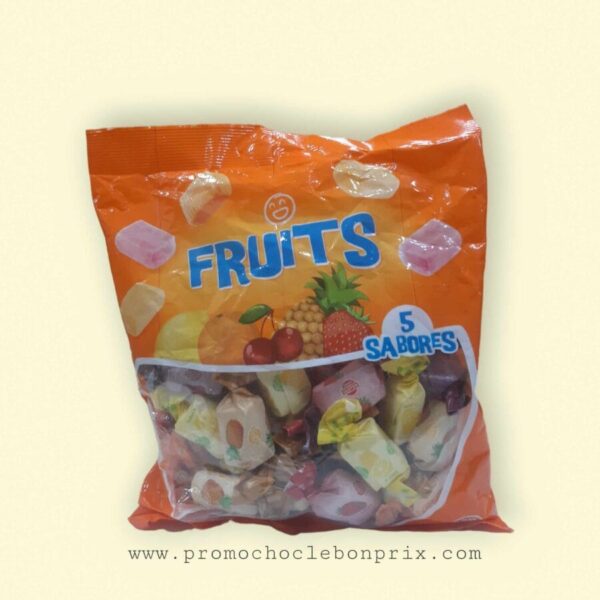 HACENDADO BONBON SANS GLUTEN FRUITS 5 SABORES 300G