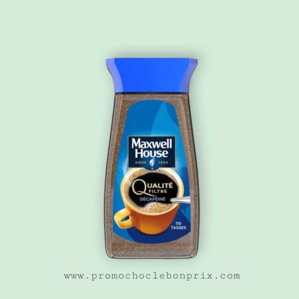 MAXWELL HOUSE DÉCAFÉINÉ 200G