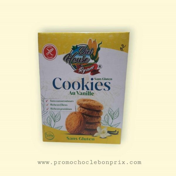 RYAM BISCUITS COOKIES AU VANILLE