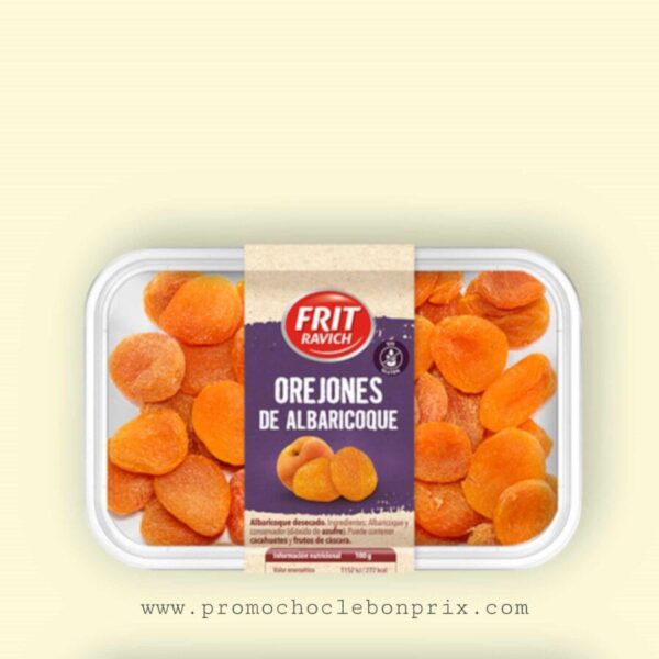 FRIT RAVICH ABRICOTS SECS 200G SANS GLUTEN.