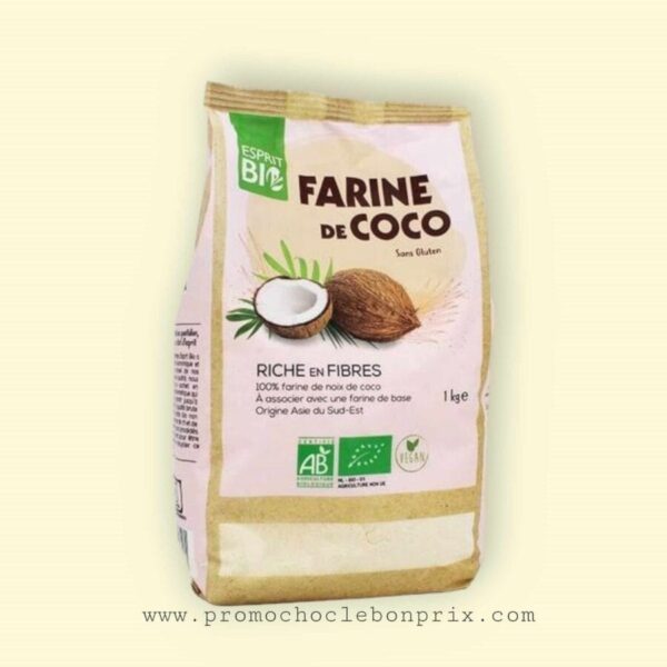 ESPRIT BIO FARINE DE COCO 1KG