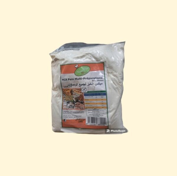 NUMIDIET MIX 800G PAIN MULTI PRÉPARATION
