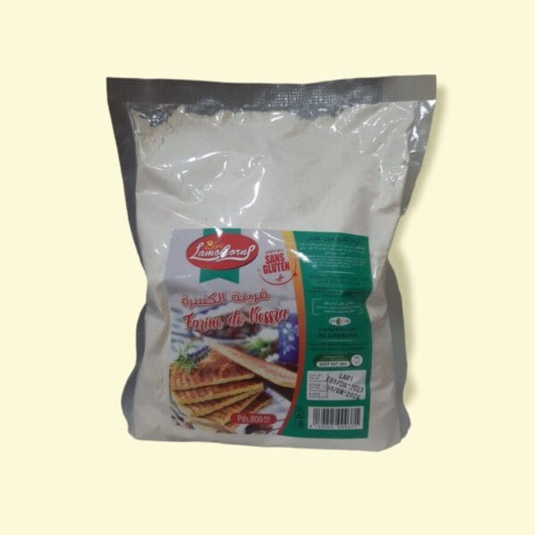 LAMOCORNE SACHET FARINE DE KESSRA.