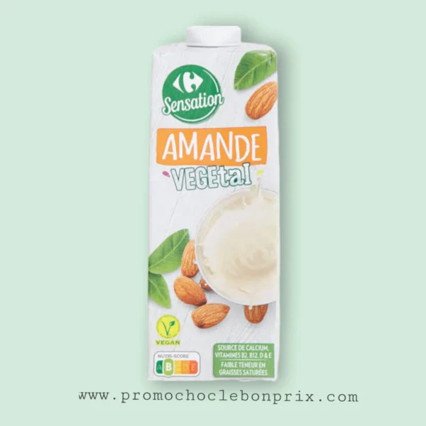 CARREFOUR SENSATION LAIT D'AMANDE