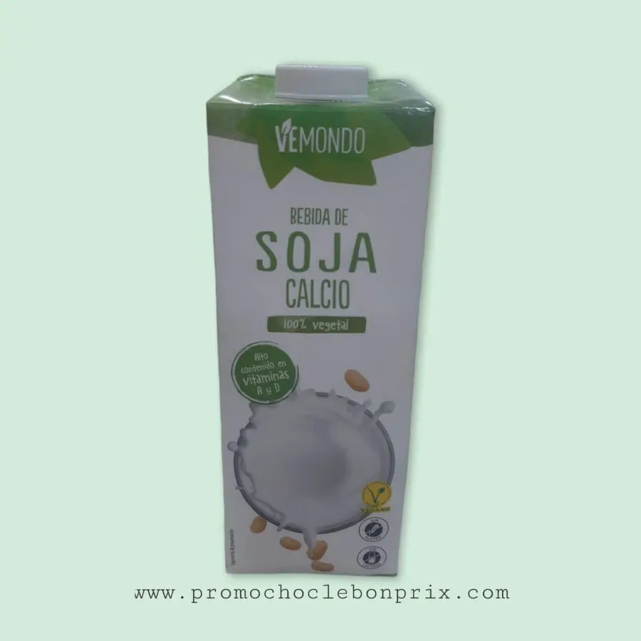 VEMONDO LAIT DE SOJA SS GLUTEN SS LACTOSE