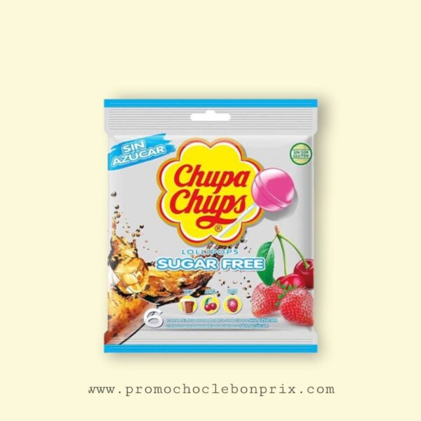 CHUPA CHUPS SUGAR FREE SANS GLUTEN