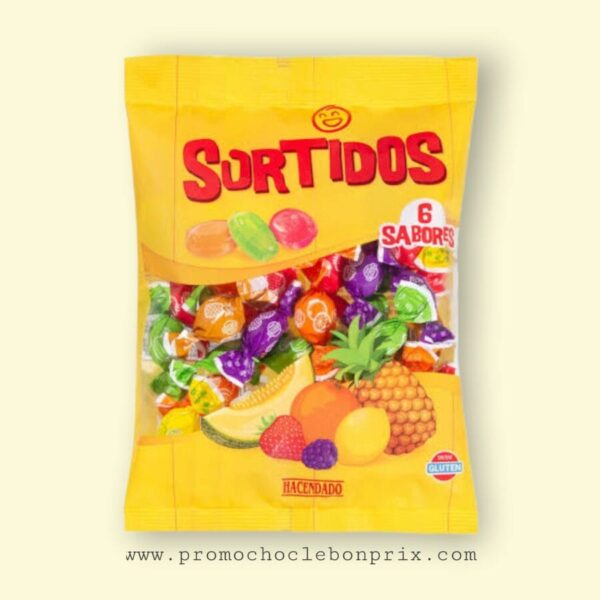 HACENDADO 150G SURTIDOS 6 SABORS