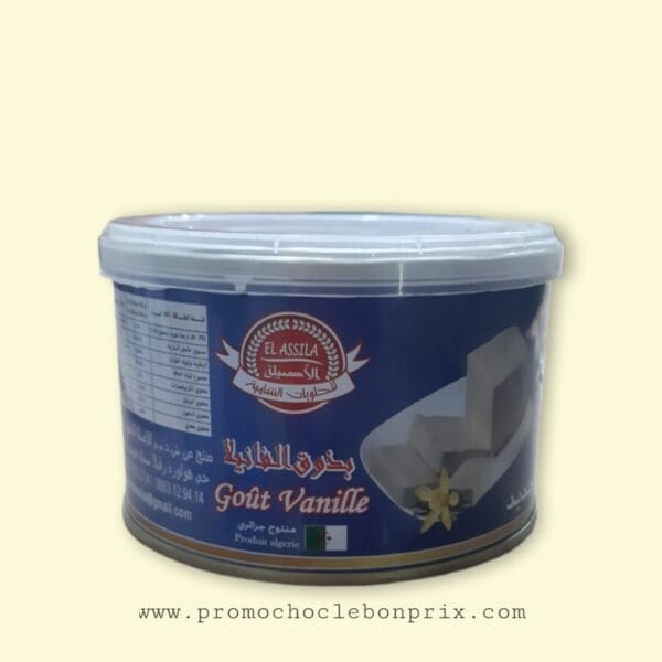 EL ASSILA HALWA TURK 330G METAL VANILLE