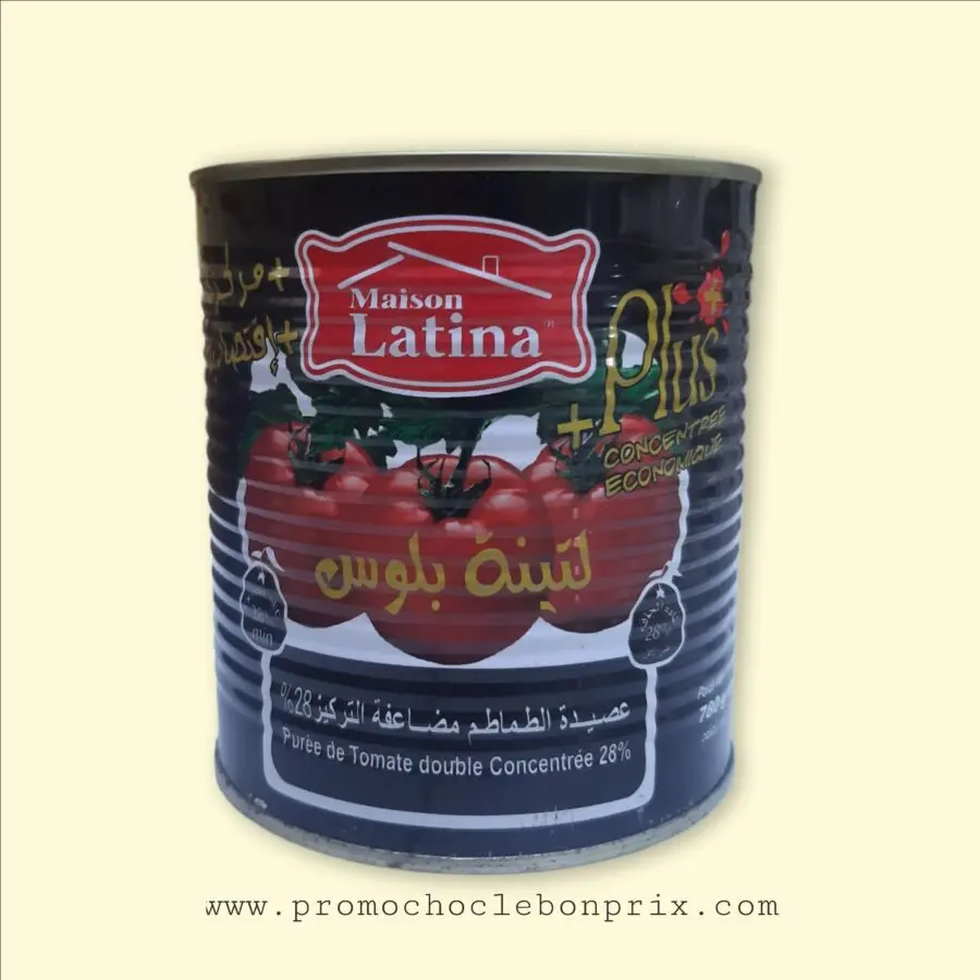 MAISON LATINA TOMATE 780G NOIR