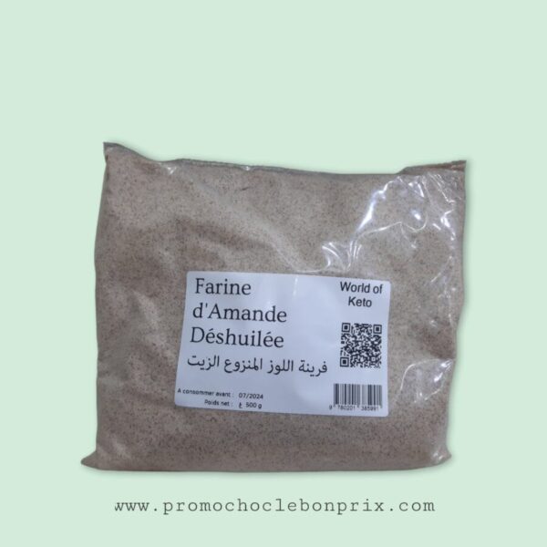 WORLD OF KETO FARINE D'AMANDE 500G