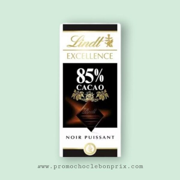 LINDT EXCELLENCE CHOCOLAT NOIR 85%