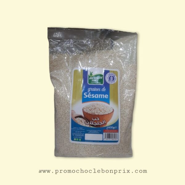 MOULINVERT GRAINES DE SESAME 400G