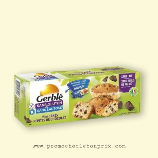 GERBLE CAKE PEPTES CHOCOLAT