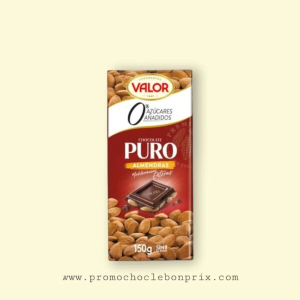 VALOR PURO 150G ALMENDRAS