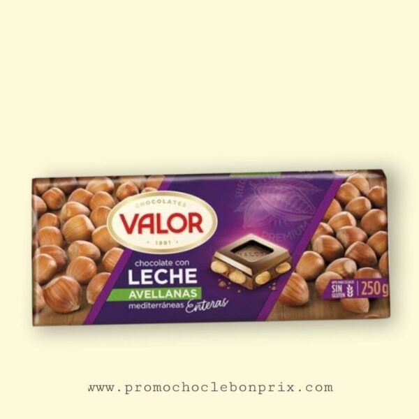 VALOR 250G NOISETTE ENTIERE