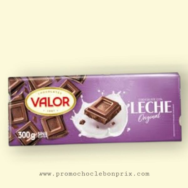 VALOR 300G CHOCOLAT LECHE