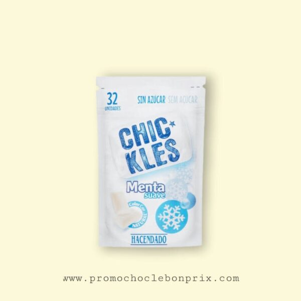 CHIC KLES GUM MENTA SUAVE