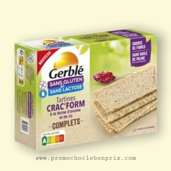 GERBLE TARTINE CRAC FORM COMPLET AVOINE ET RIZ