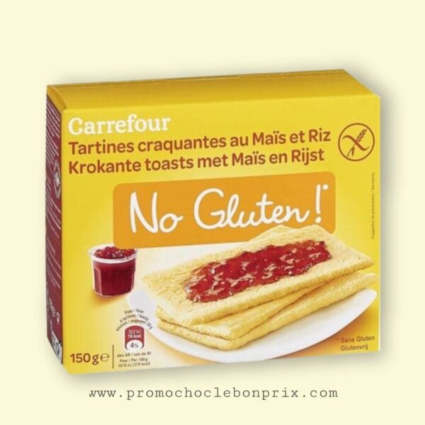 CARREFOUR NOGLUTEN TARTINE