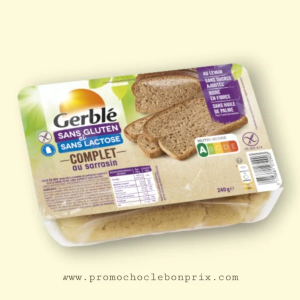 GERBLE PAINS GRAND NATURE COMPLET SARRASIN.