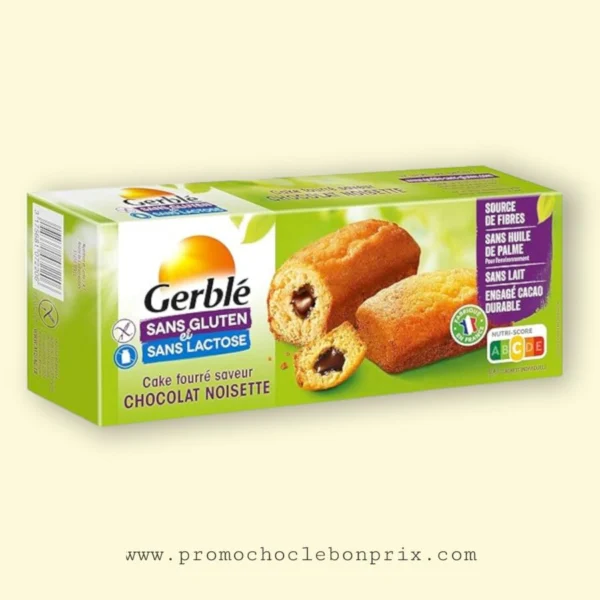 GERBLE CAKE FOURRÉ CHOCOLAT NOISETTE