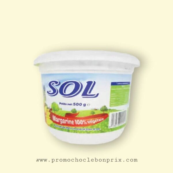 SOL MARGARINE 500G.