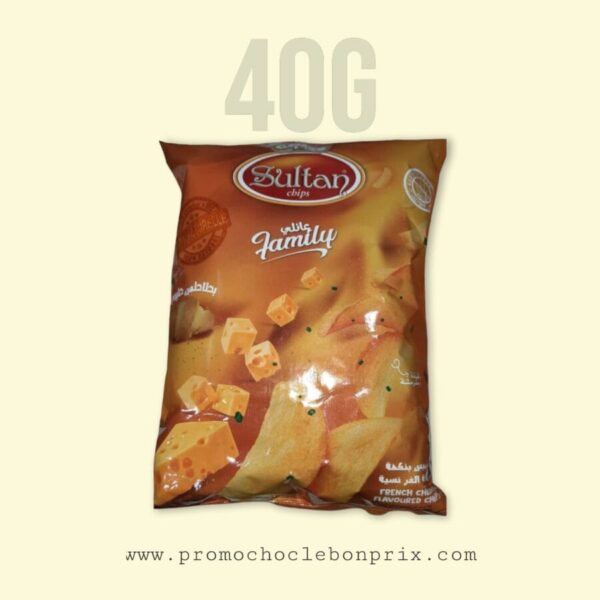 SULTAN CHIPS 40G FRENCH CHEESE