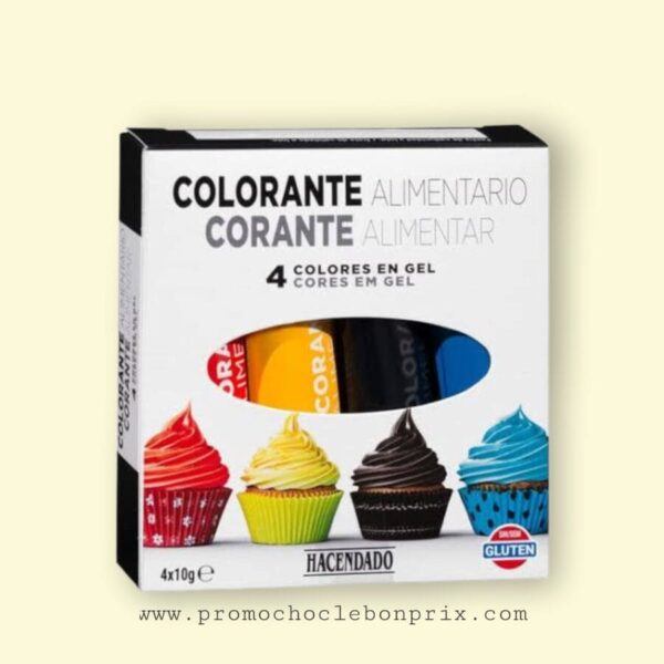 HAXENDADO COLORANTE ALIMENTAIRE SANS GLUTEN