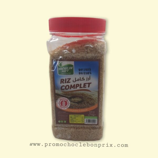 MOULINVERT RIZ COMPLET POT 800G