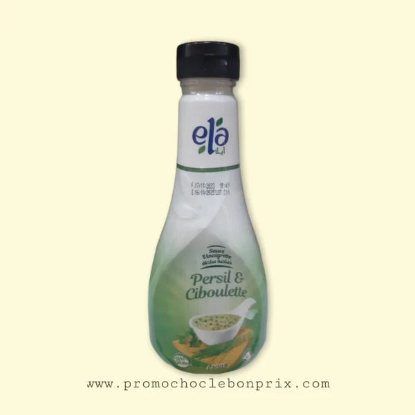 ELA SAUCE VINAIGRETTE PERSIL CIBOULETTE