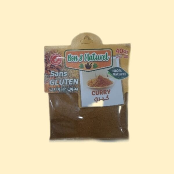 Bon&naturel epice sans gluten curry