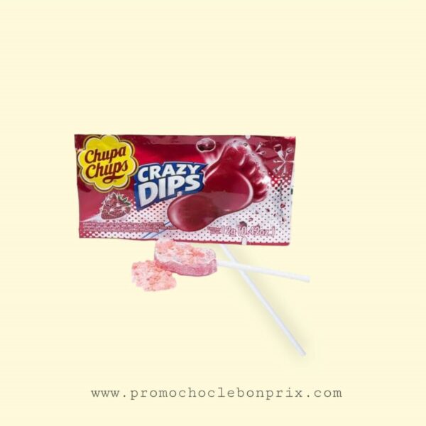 CHUPA CHUPS CRAZY DIPS ROSE