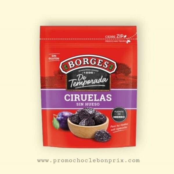 BORGES PRUNEAU SANS NOYAU 200G