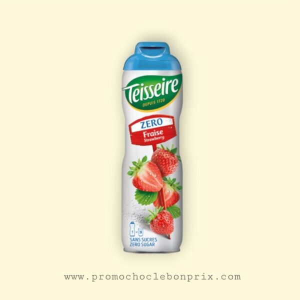 TEISSEIRE ZERO FRAISE 🍓