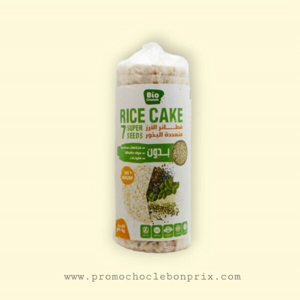 BIO CRUNCH RICE CAKE 7 SUPER SEEDS