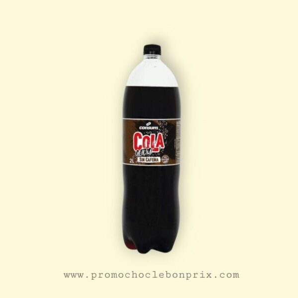 CONSUM 2L COLA ZERO CAFÉINE