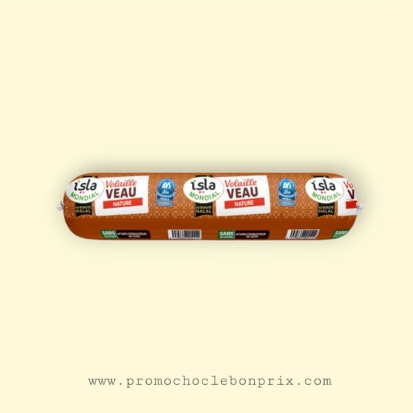ISLA MONDIAL CHARCUTERIE 430G VOLAILLE VEAU