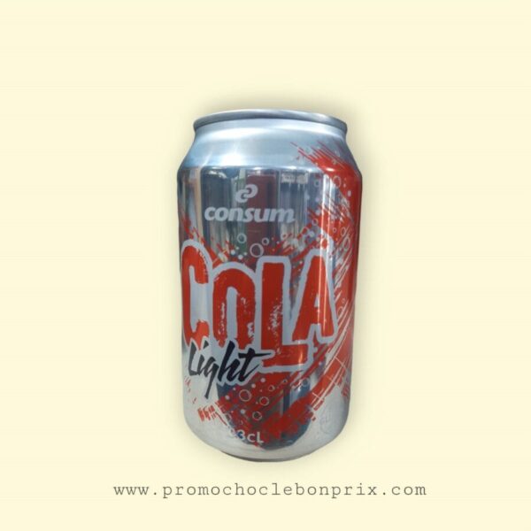 CONSUM CANNETTE 33CL COLA LIGHT