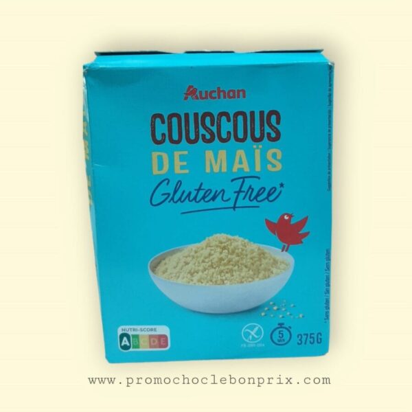 AUCHAN COUSCOUS DR MAIS 375G.