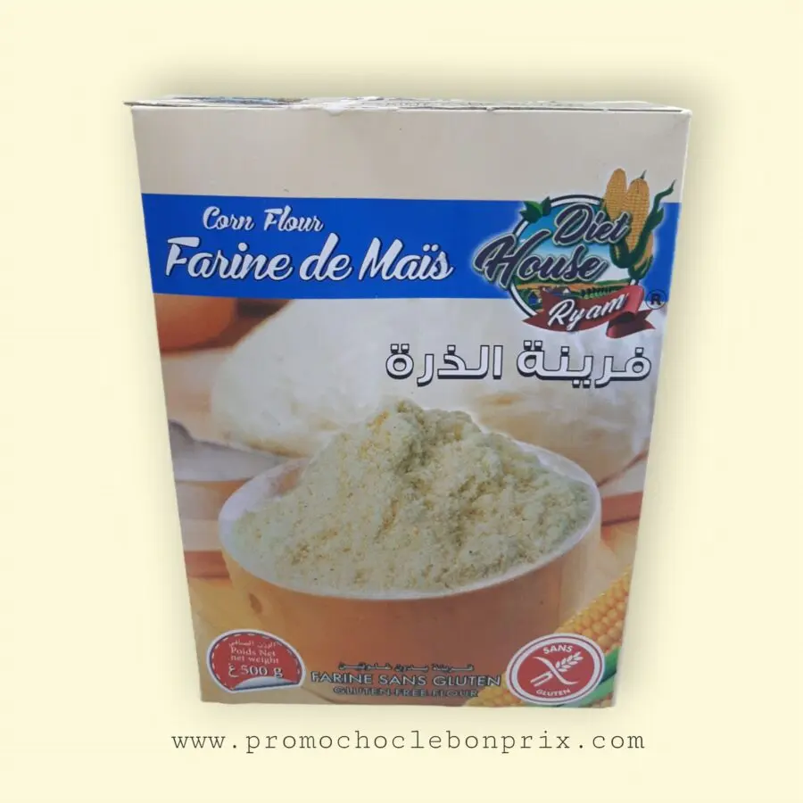 PhotoRoom-20240325_150836 RYAM FARINE DE MAIS 500G – Image 1