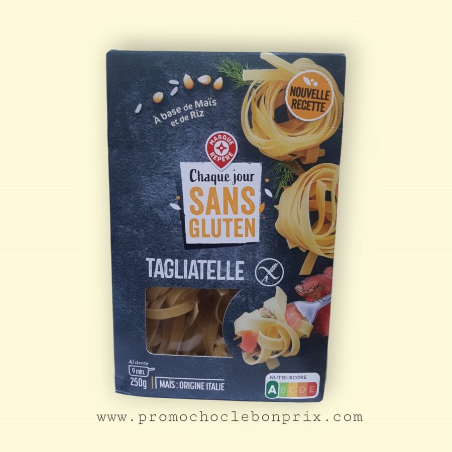 CHAQUE JOURS SANS GLUTEN PATE TAGLIATELLE